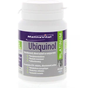 Mannavital Ubiquinol Platinum Caps 60 pas cher