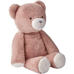 Noukie's - Knuffel - Beer - 40 cm - Beige ( Roze ) - Lily