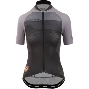 Bioracer Sprinter Jersey Women Coldblack Light Grey Shade Maat S pas cher