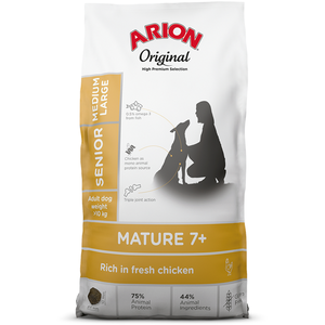 Arion Original Senior Medium Breed poulet, riz - 12 kg pas cher