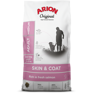 Arion Original Adult Medium Breed saumon, riz - 12 kg pas cher