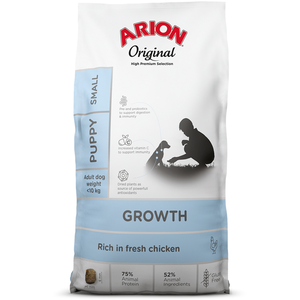 Arion Original Puppy Small Breed poulet, riz - 7 kg pas cher