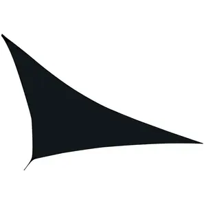 FORNORD Voile / Toile d'ombrage  Noir  5 x 5 M pas cher