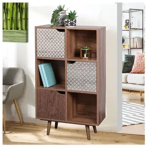 Urban Living - Étagère Vintage Baobab Moyen - MarronVendu parcdiscount