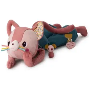 Lilliputiens Peluche Géante D'activités Jeanne Le Chat - Lilliputiens pas cher