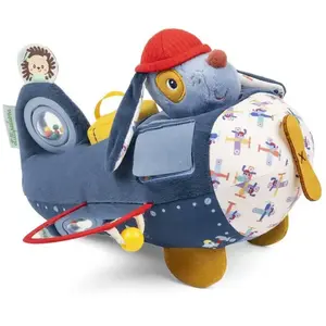 Lilliputiens Avion d'activités Jules pas cher