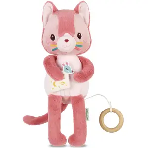 Lilliputiens - Glow in the dark muziekknuffel Jeanne de kat pas cher
