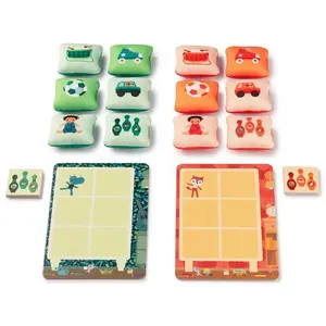 Jeu de société - LILLIPUTIENS - Tidy up - Orange - Enfant - 1 joueur ou plus pas cher