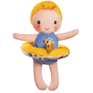 Poupée de bain Ducky Gaspard - LILLIPUTIENS - Blanc - Multicolore - Mixte pas cher