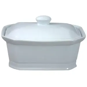 COSY & TRENDY Terrine pâté avec couvercle 13x10xH6 cm - 250 ml pas cher