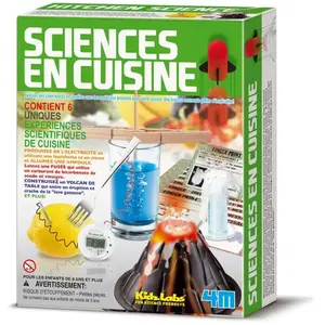 DAM Non communiqué 4m Kidzlabs: kitchen science franstalige versie pas cher