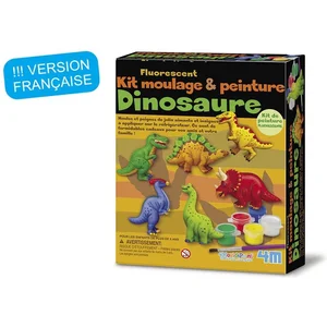 Comparateur de prix : 4m Kit moulage et peinture - Magnets Dinosaure - 6 pcs
