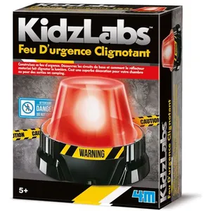 4M Kidzlabs: KNIPPEREND NOODLICHT 8,5cm / F R A N S T A L I G E VERPAK...