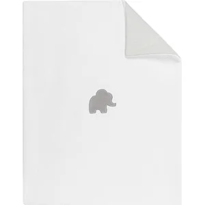 Nattou Couverture Douce, Réversible, 100 x 75 cm, Tembo, Blanc/GrisVendu parbol