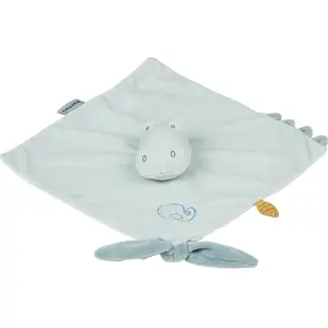 Nattou Knuffeldoekje Doudou - Krokodil - Romeo, Jules en Sally - 27x27 cm - Lichtgroen pas cher