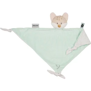 Nattou FLO, ERNEST & OLI Maxi Knuffeldoekje - Vos - 62 cm - Munt Groen pas cher