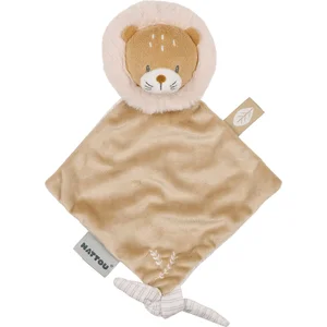 Nattou Mini doudou attache sucette Ernest le Lion (19 cm) pas cher
