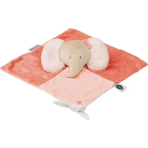 Nattou FLO, ERNEST & OLI Knuffeldoekje - Olifant - 40 cm - Roze