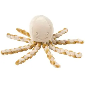 Nattou Peluche pieuvre Lapidou sable-caramel (23 cm) pas cher