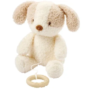 Nattou NA Teddy musical baby dog 16cm (16 cm) pas cher