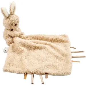 Nattou Doudou câlin Teddy Lapin Beige (27 cm) pas cher