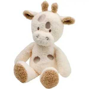 Nattou TEDDY Knuffel - Giraf - 30 cm - Ecru