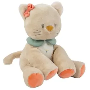 Nattou Kat Lana - Knuffel - 30 cm - Zand Beige pas cher