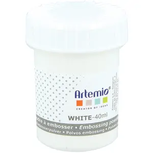 Poudre relief à embosser - ARTEMIO - 40ml - Blanche - Adulte - Mixte pas cher