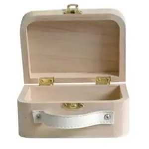 Artémio Bois Valise 13X9,5X6Cm pas cher