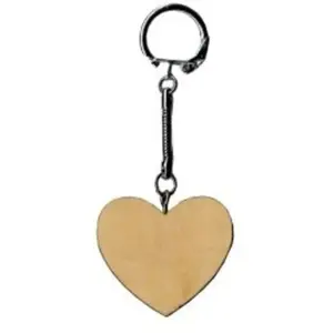 Artemio Porte-clés - Coeur - Objet Bois pas cher