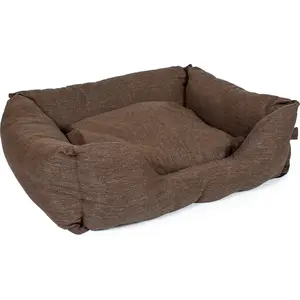 Duvoplus - Hond - Mand Rechthoekig Textura Eco Xl - 120x80cm Rust - 162336 pas cher