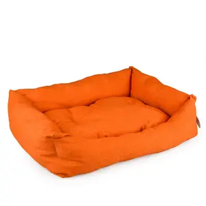 Duvoplus - Dierenkussen - Hond - Mand Rechthoekig Tangerine 60x45x16cm Oranje - 1stVendu parbol