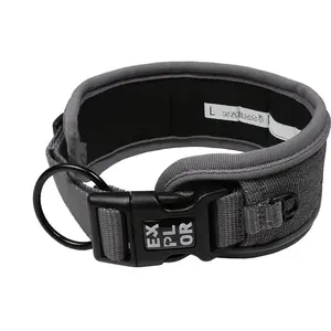 Duvo+ Ultimate Fit Control Halsband Safety Silver Reflective S - 34-38cm
