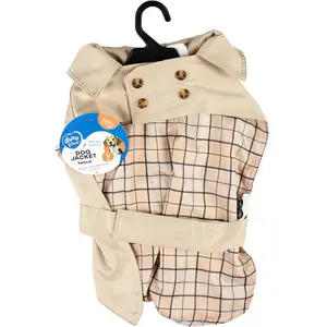 Duvoplus - Hond - Hondenjas Trench Coat S - 40cm Beige - 162267Vendu parbol
