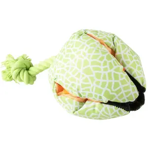 Duvoplus Jouet peluche pour chien melon (Jouet en peluche chien), Jouets pour chien pas cher