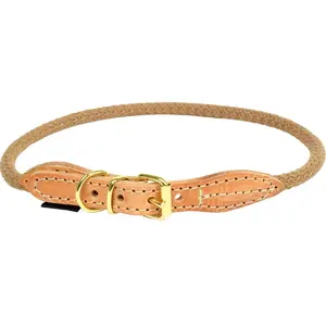 Comparateur de prix : duvoplus, Collier en Nylon Solide et Souple avec sa Finition en Cuir G...