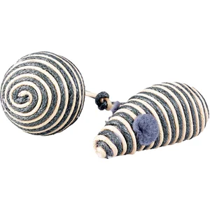 Duvoplus - Speelgoed Voor Dieren - Kat - Rope Muis & Bal 2pc - 17,5x3,... pas cher
