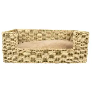 Duvo+ Laguna zeegras mand & kussen M 56 x 36 cm - Kat pas cher