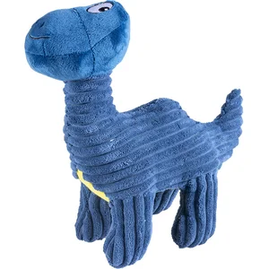Duvoplus - Speelgoed Voor Dieren - Hond - Pluche Dino Brontosaurus Cor...
