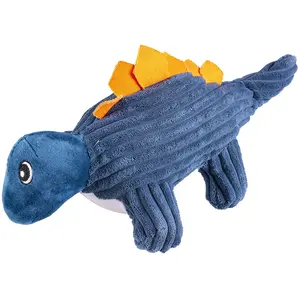 Duvoplus - Speelgoed Voor Dieren - Hond - Pluche Dino Ankylosaurus Cor... pas cher