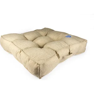 Duvoplus - Dierenkussen - Hond - Kussen Vierkant Quadri 72x72x18cm Beige - 1st pas cher