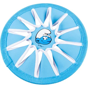 Smurfs Duvoplus - Speelgoed Voor Dieren - Hond - Potige Smurf Frisbee 24,5x24,5x1cm Blauw - 1st pas cher