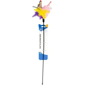 Duvoplus - Speelgoed Voor Dieren - Kat - Assortiment Speelstok Met Ver... pas cher