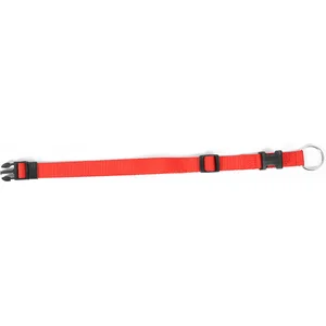 Duvo+ Nylon halsband verstelbaar Rood 22/35 cm - 10 mm pas cher
