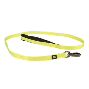 duvoplus Duvo+ North Leiband Nylon Neon Geel L 100cm/20mm pas cher