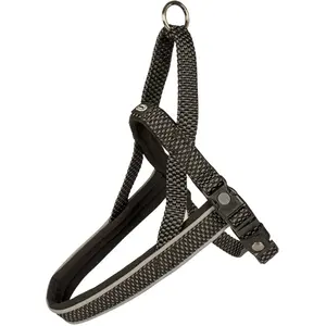 Exploren hondentuigje DUVO XS - 40-50 model Borsttuig - zwart pas cher