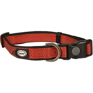 Duvo+ East Halsband Nylon Rood XL 40-65cm/25mm pas cher