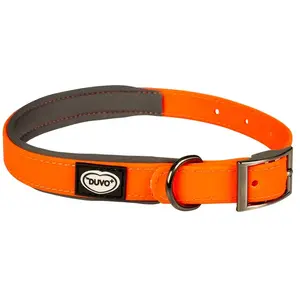 Duvoplus - Halsband Voor Dieren - Hond - Explor South Halsband Pvc L 35-55cm/20mm Neon Oranje - 1st