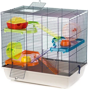 Duvo+ Hamsterkooi Teddy 2 Gigant - Grijs/Blauw - 58 x 36 x 55cmVendu parbol