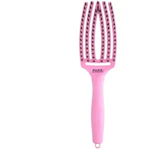 Olivia Garden Fingerbrush Boar&Nylon ThinkPink 2025 Pink Tokyo pas cher